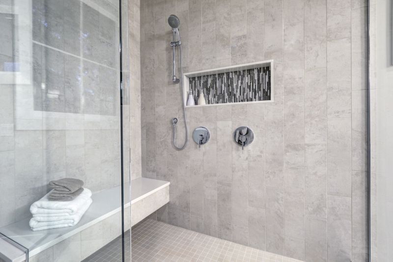 Recessed Shower with Niche